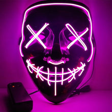 Load image into Gallery viewer, Halloween Rave Glow Mask