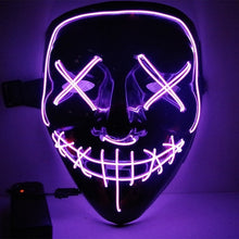 Load image into Gallery viewer, Halloween Rave Glow Mask