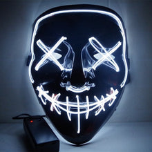 Load image into Gallery viewer, Halloween Rave Glow Mask